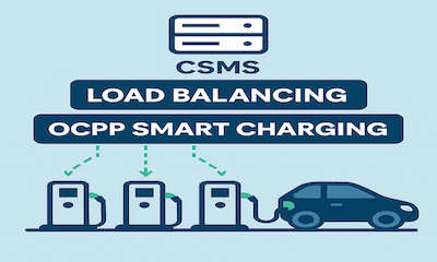 Smart Load Management for EV Chargers: Integrating Local Control with OCPP